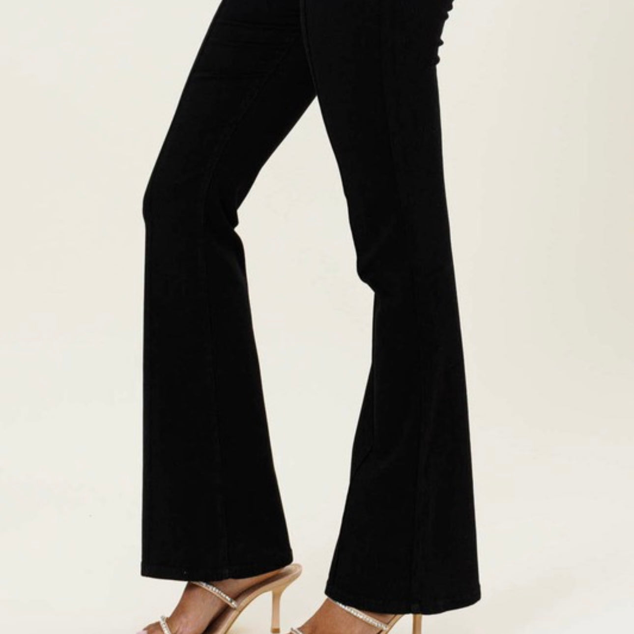 Myra Black Bootcut Jeans