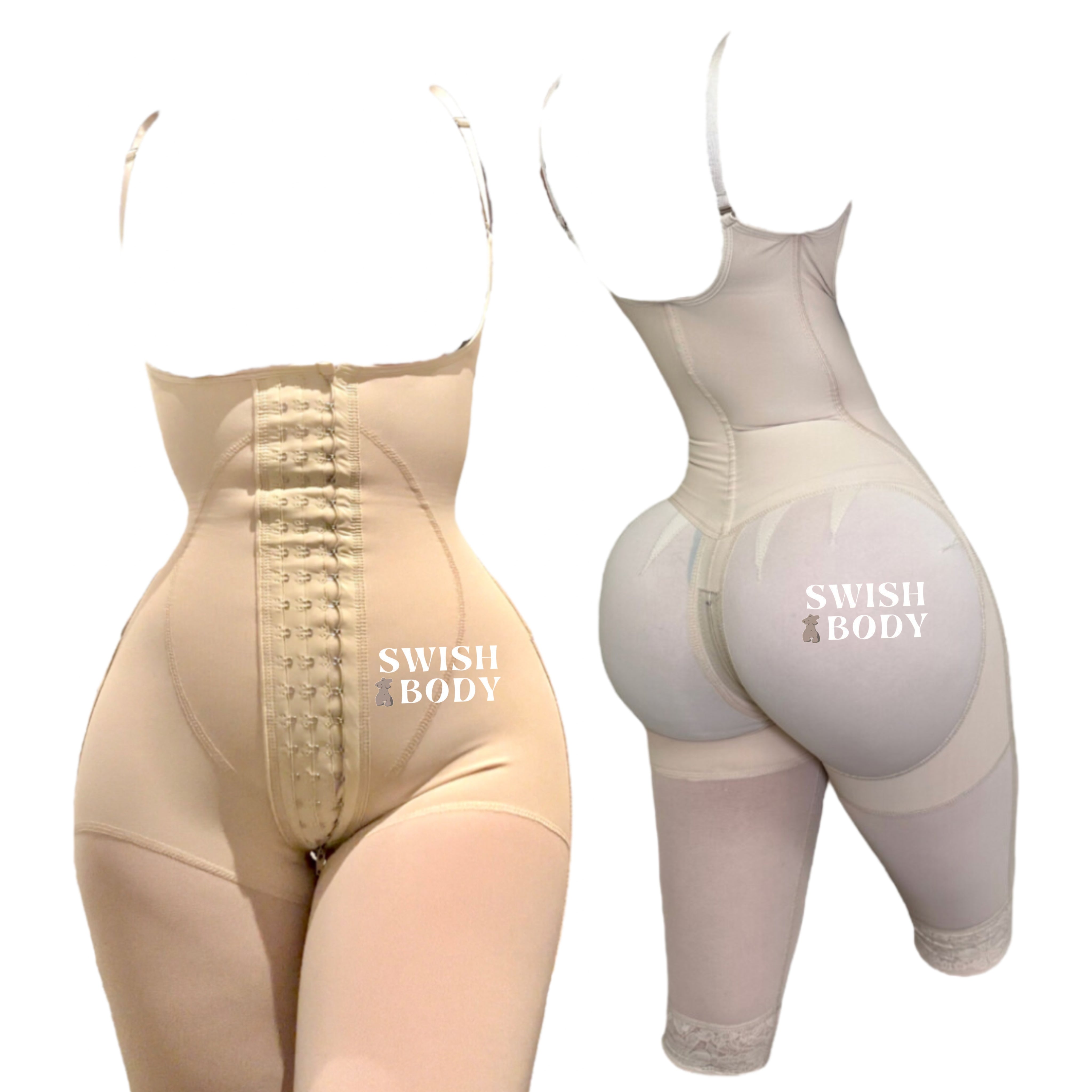 Women's Body Wrap 44851 The Catwalk High-Waist Capri Shaper (Nude M) 