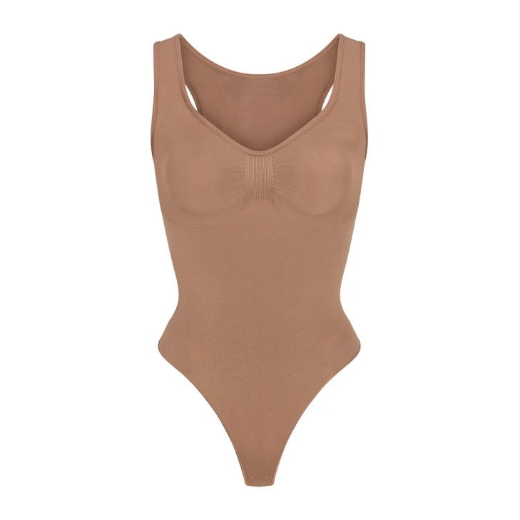 No Show Sculpt Thong Bodysuit