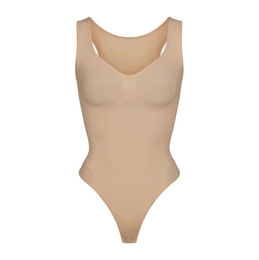 No Show Sculpt Thong Bodysuit