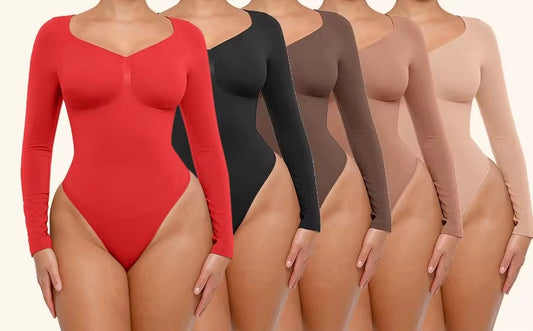 Bailey Long Sleeve Contour Bodysuit