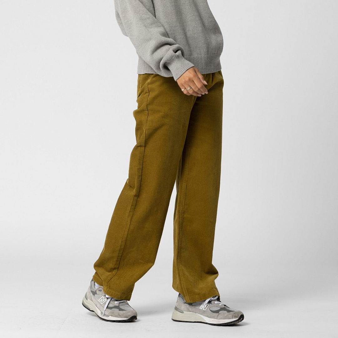 Green CORDUROY PANTS
