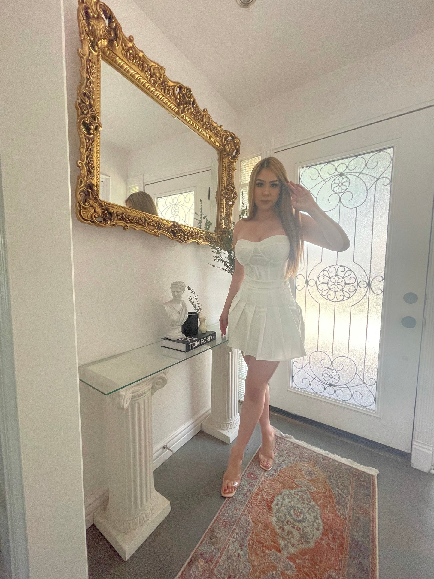 Tennis Skirt (White)