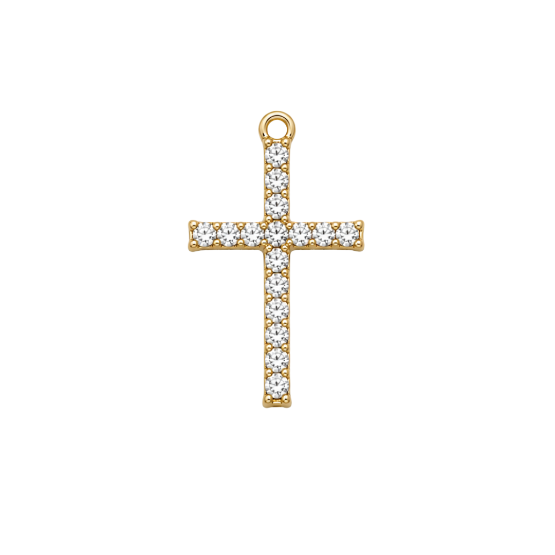 Eternal Pavé Cross Pendant