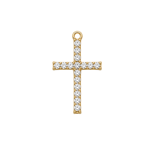 Eternal Pavé Cross Pendant