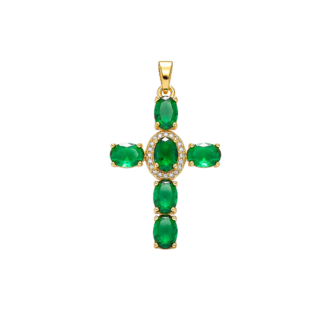Emerald Grace Cross