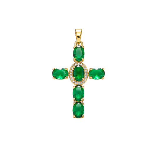 Emerald Grace Cross