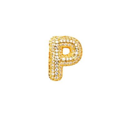 Pavé Signature Initial Charm