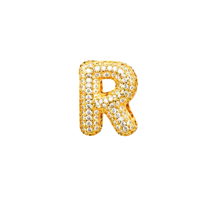 Pavé Signature Initial Charm