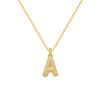 Pavé Signature Initial Charm
