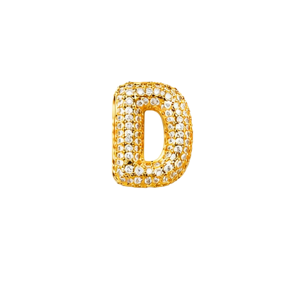 Pavé Signature Initial Charm