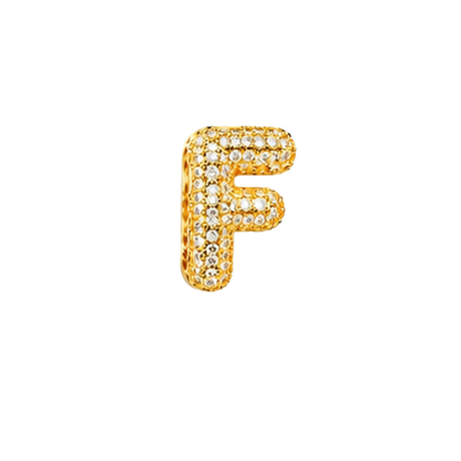 Pavé Signature Initial Charm