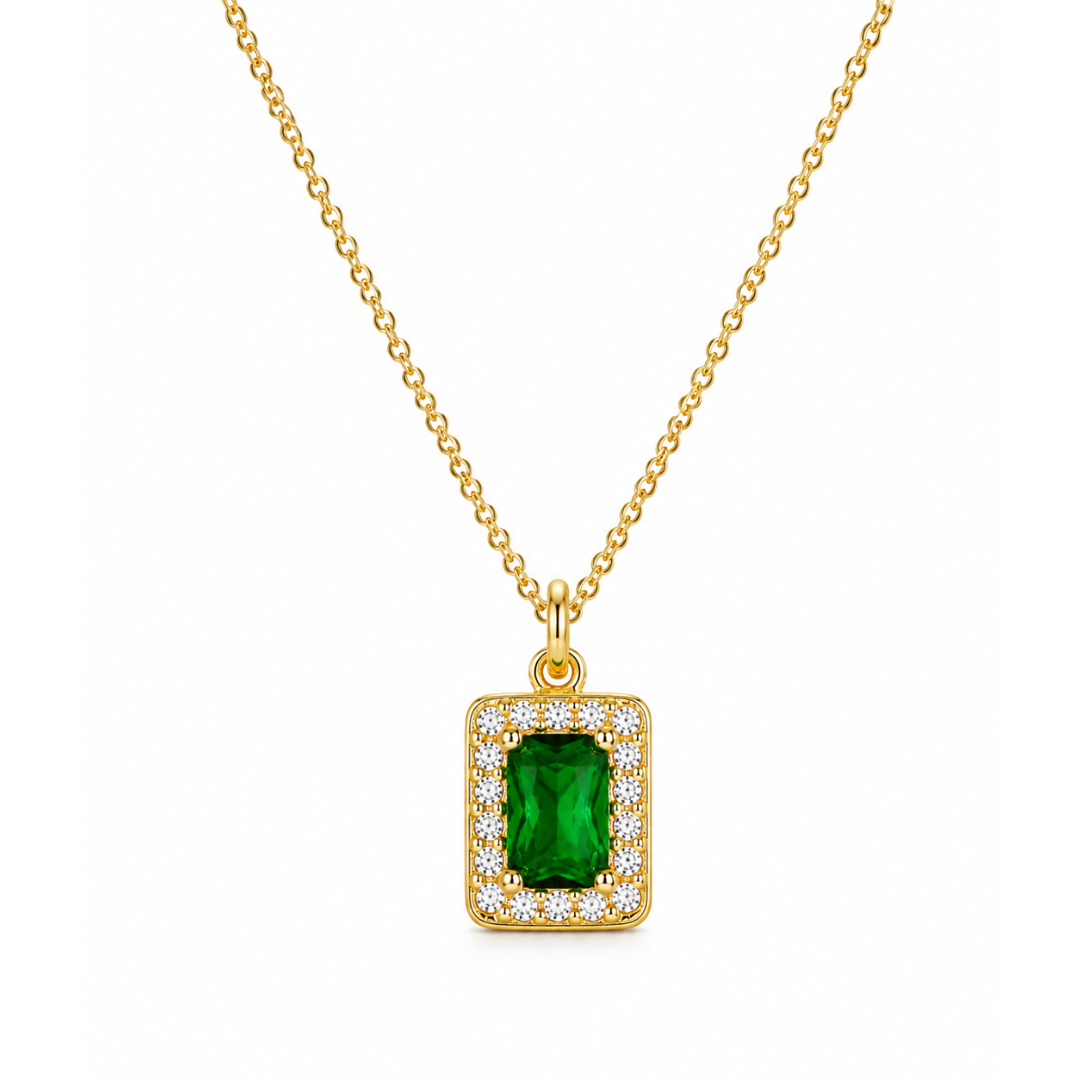 Emerald Halo Charm