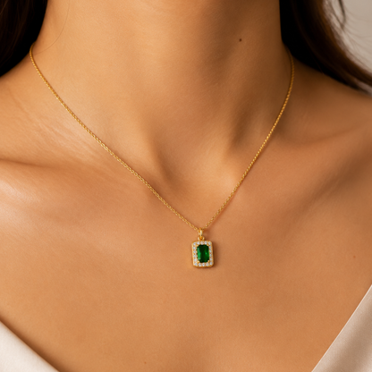 Emerald Halo Charm