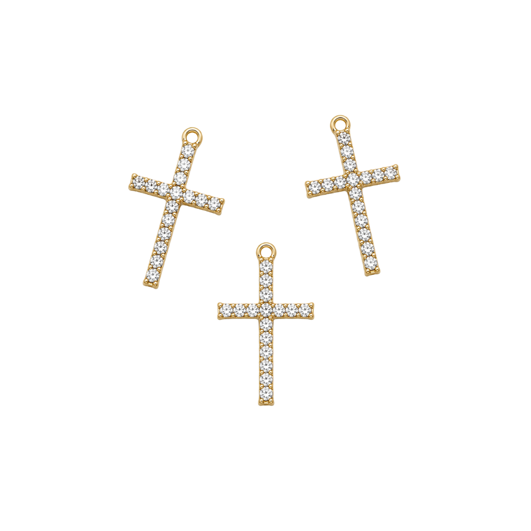 Eternal Pavé Cross Pendant