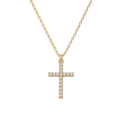 Eternal Pavé Cross Pendant