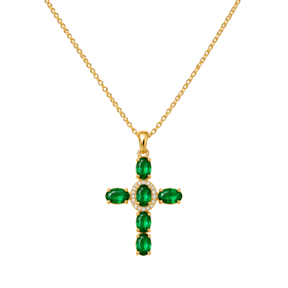 Emerald Grace Cross
