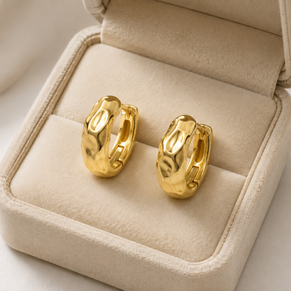Lucy Gold Hoop