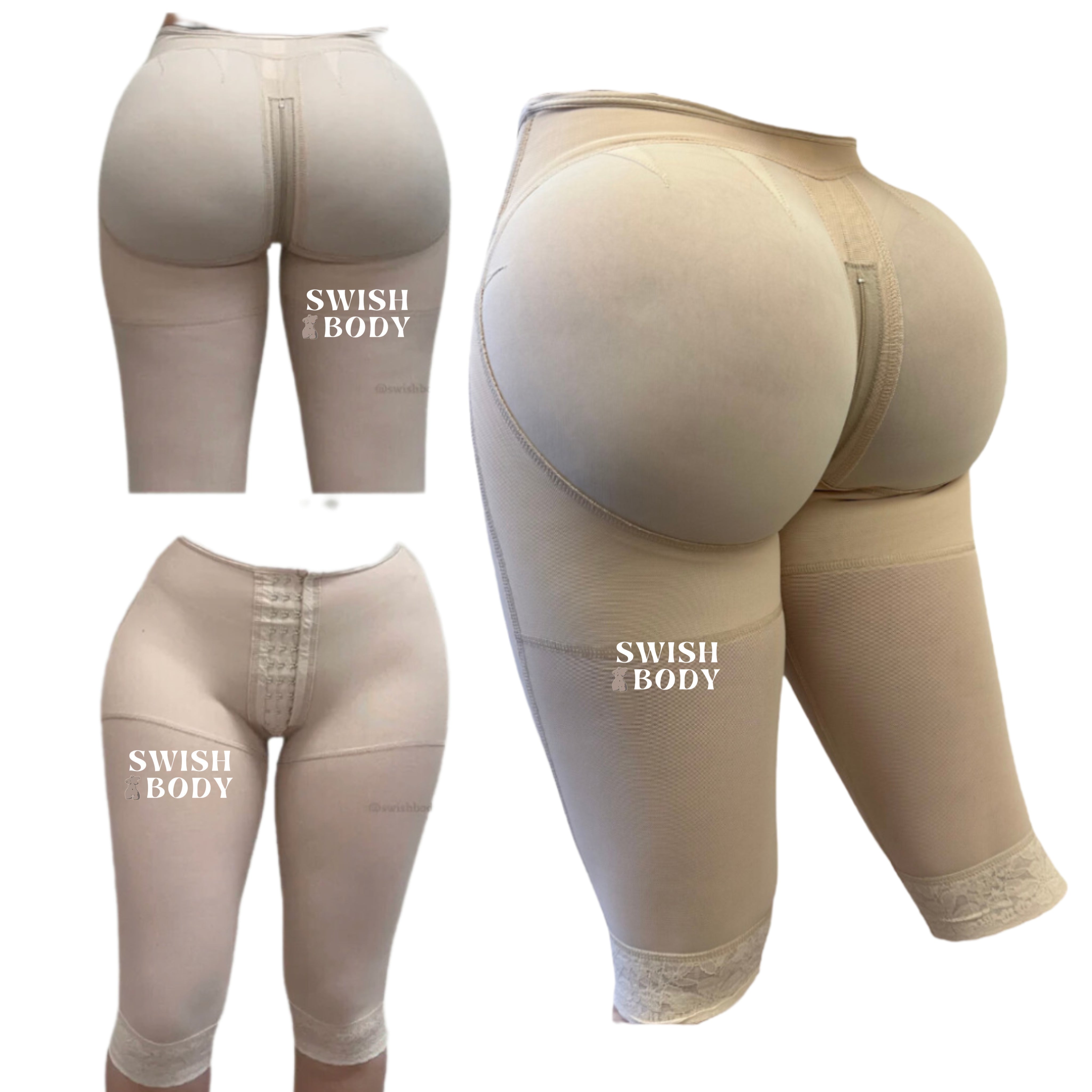 BBL Effect Faja Shorts - Low Back ( TikTok Viral)