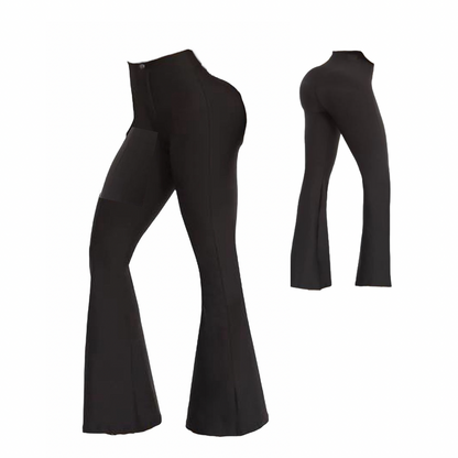 Contour Butt Lifting Flare Faja leggings High Rise