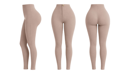 Contour Push Up Pants - Taupe