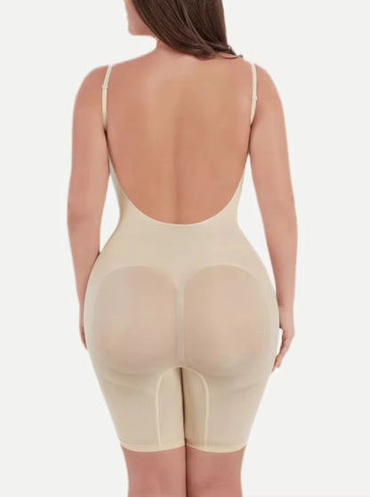 Open Back Butt Lift Sculpt Bodysuit
