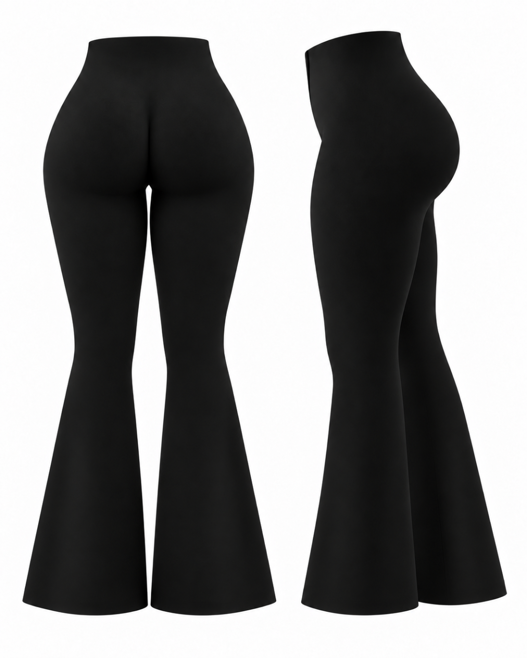 Sculpt & Lift Flare Pants - Black (PRE-ORDER)