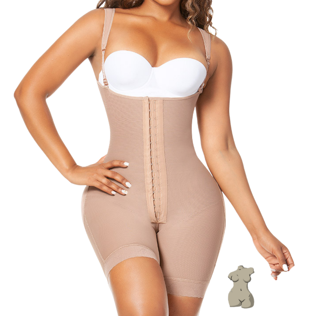 Women's Stage 1 Full Body Shapewear Faja Colombiana Post Full Body Shaper  Waist Trainer Butt Lifter Bodysuit (Color : 1, Size : Medium) : :  Clothing, Shoes & Accessories