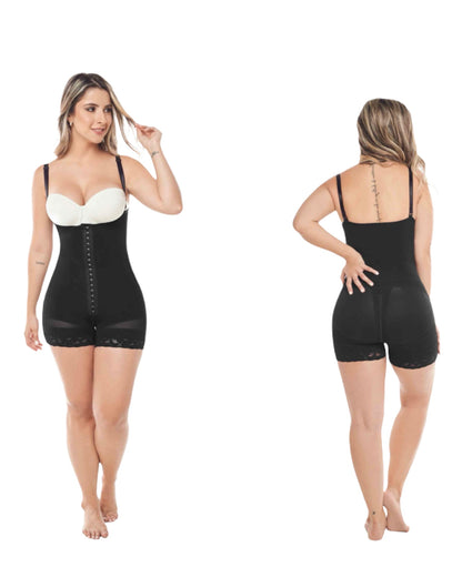 Strapless Guitar Short Thigh [ Butt Lifter Double Ab Compression ]